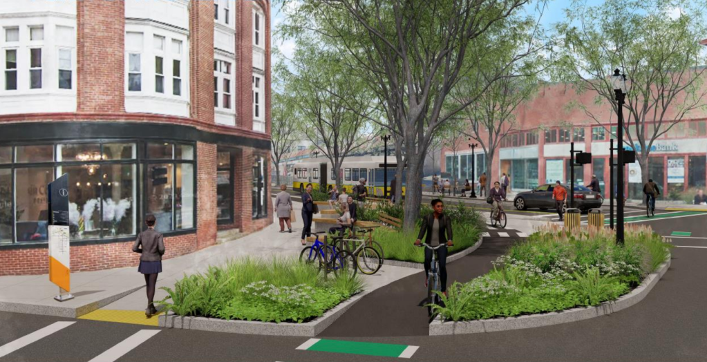 Brookline Select Board Endorses Major Washington Street Redesign